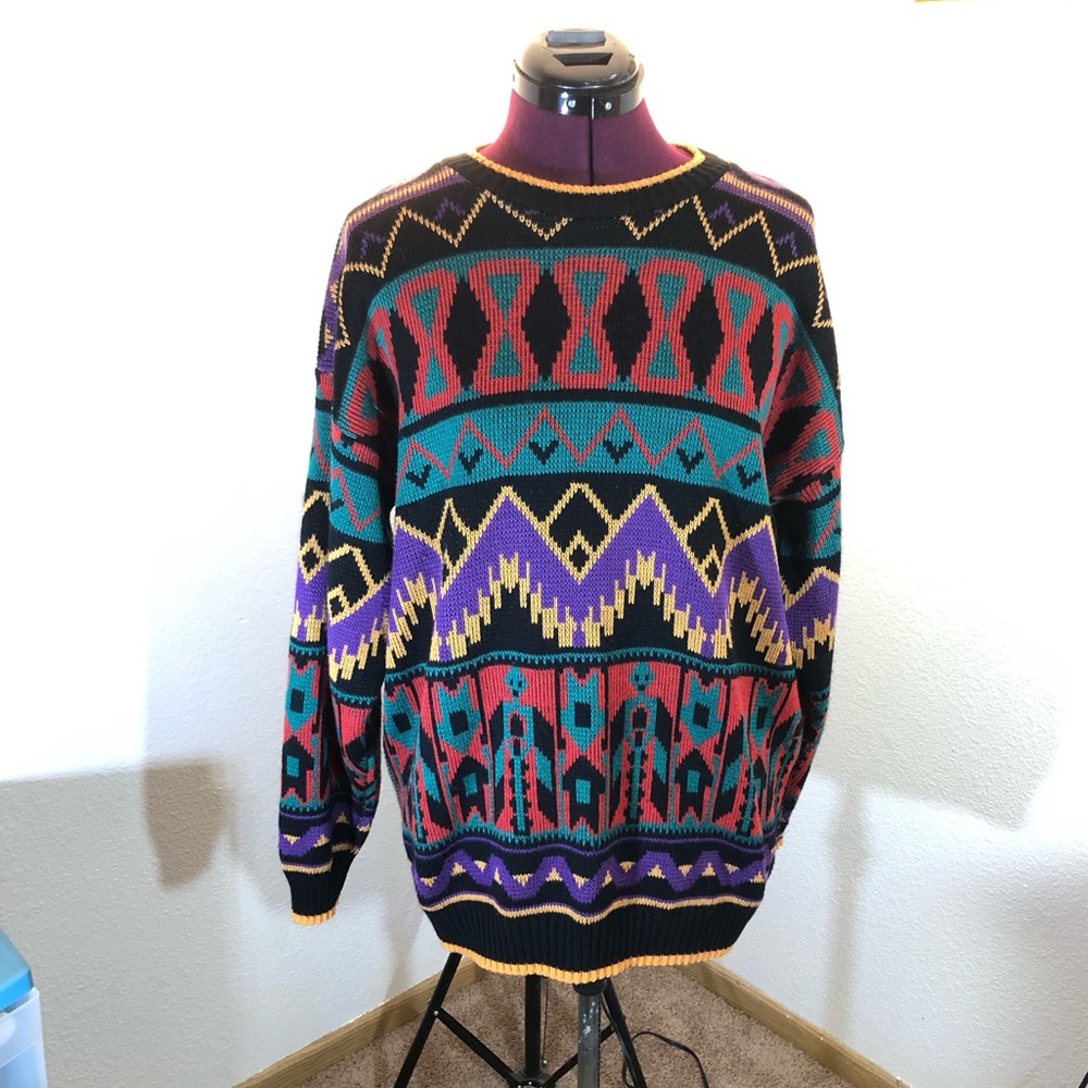 Vintage Sweater Elsa Phillips Women's USA Made Long Sleeves